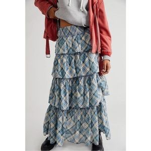 Free People Sawyer Maxi Skirt